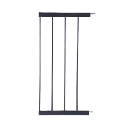 Baby Safety Gate Adjustable Pet Black 30cm Extension