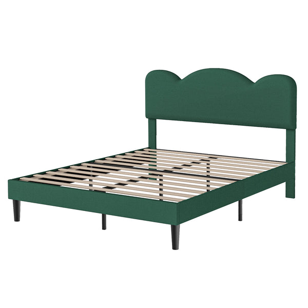  Cozy Queen Bed Frame Adjustable Headboard Mattress  Premium Quality