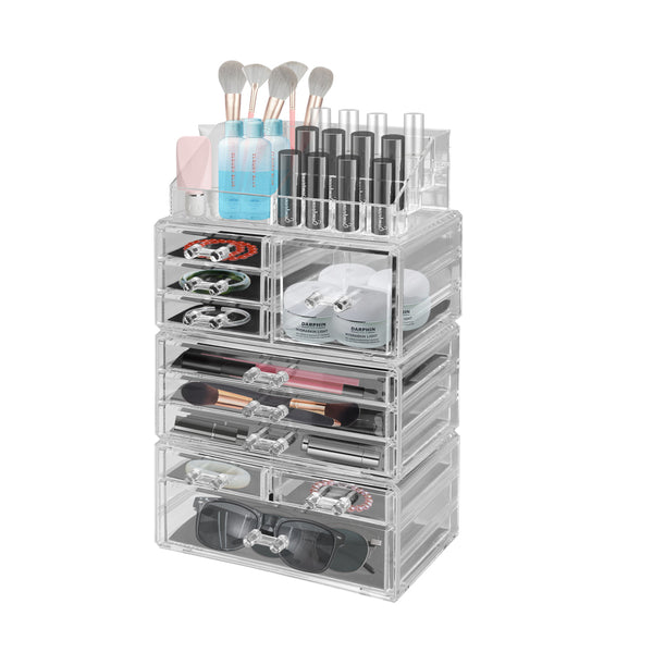  Cosmetic 10 Drawer Makeup Organizer