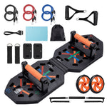 Push Up Board Set Resistance Bands Home Gym | HomeAndLiving