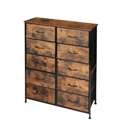 Storage Cabinet Tower Brown 88x30x112cm