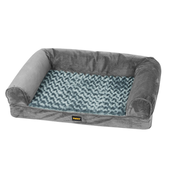  Pet Bed Sofa Dog Beds Bedding Soft M Grey Medium