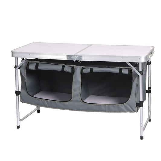 Stylish Folding Camping Table Aluminium