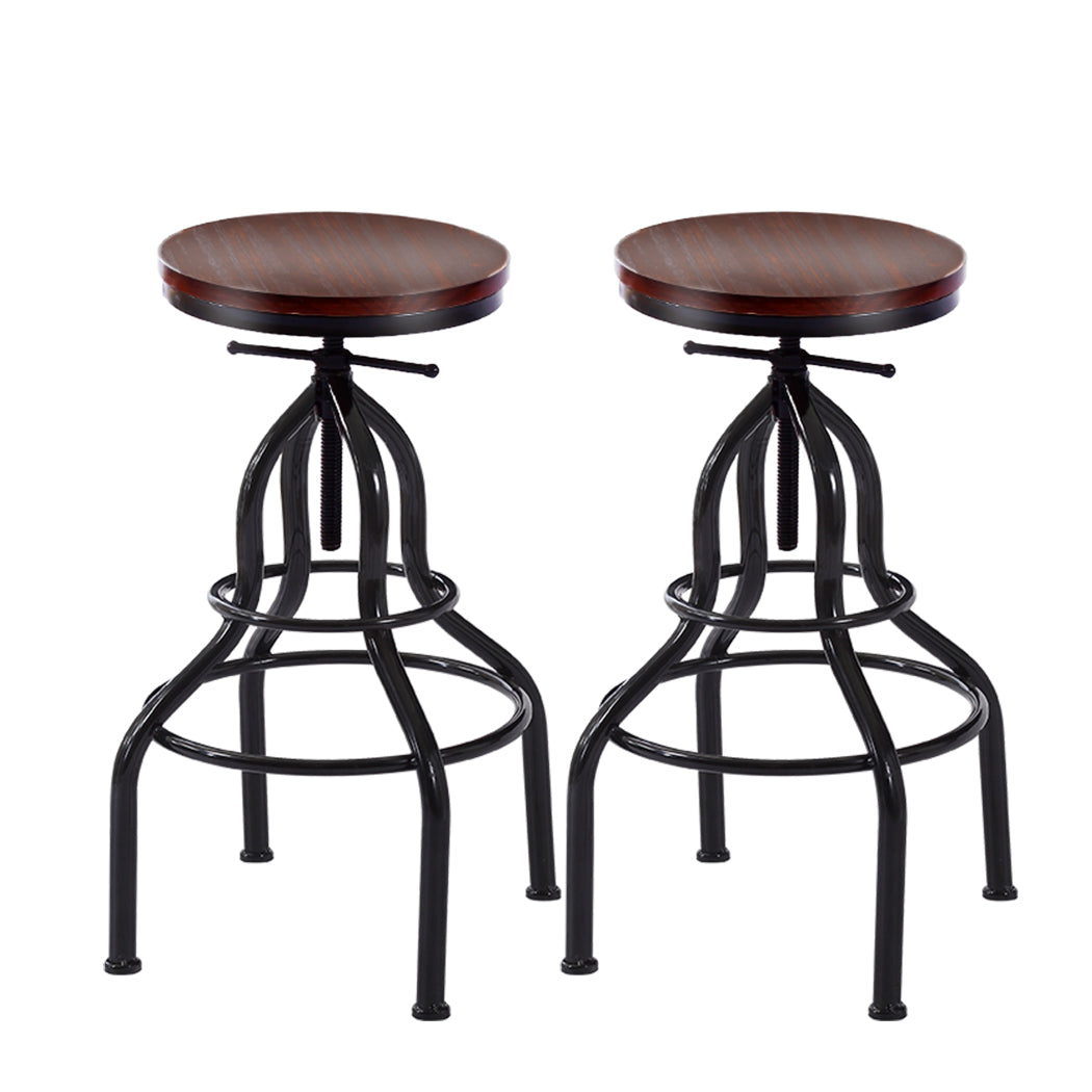 Bar Stool Kitche0n Wooden Leather