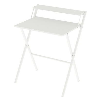 Foldable Computer Desk White 67.5x45x84cm