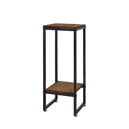 Plant Stand Garden Home Decor Oak Medium