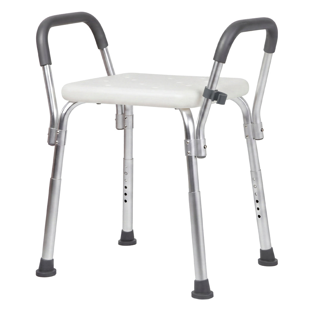 Adjustable Shower Chair Bath Seat Arms | HomeAndLiving