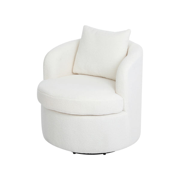  Premium Fleece Swivel Chair  Comfortable Design Classic Durable