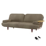 Luxury CONVERTIBLE SOFABED WITH USB CHARGE AND SIDE TABLE  Premium