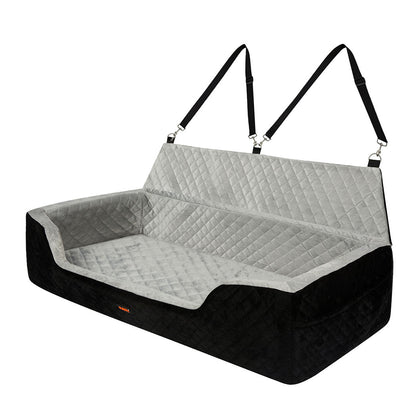 Dog Car Booster Seat Velvet 110x51x25cm