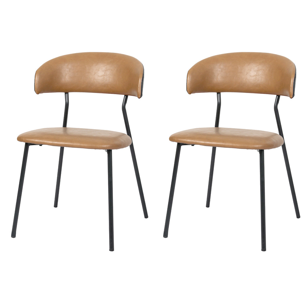 Pu Leather Lounge - Brown