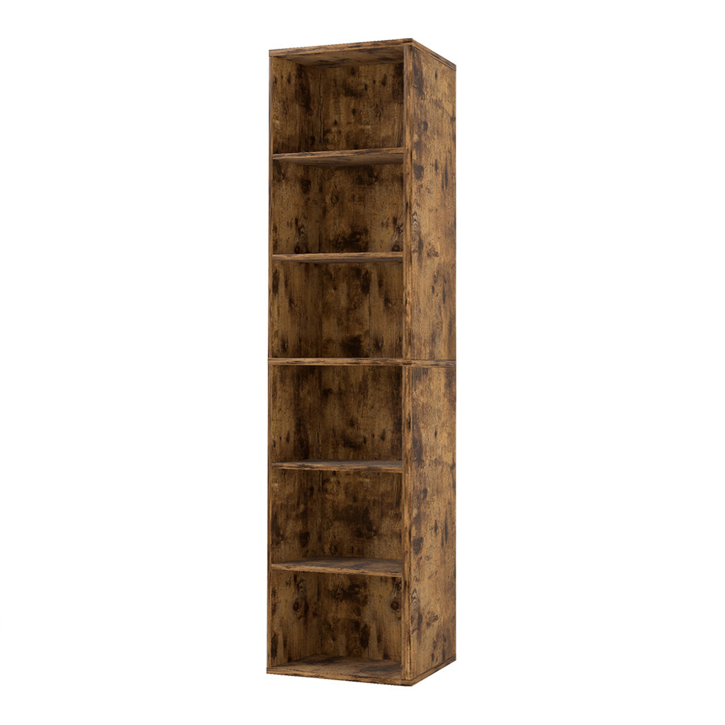 Tall Bookshelf Storage Unit 40x24x178.5cm