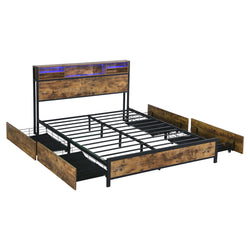 Versatile bed frame double  Durable Frame Classic Durable Compact