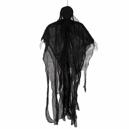 Grim Reaper Decoration Black 130x6x46cm