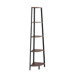 Contemporary 5 Tier Corner Shelf Industrial  Soft Cushion Classic