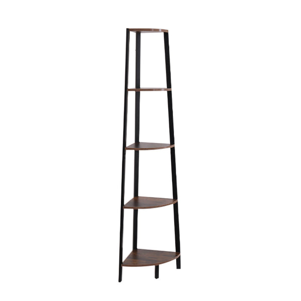  Contemporary 5 Tier Corner Shelf Industrial  Soft Cushion Classic
