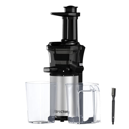 Cold Press Juicer Quiet Operation 18.5x17.7x41.8cm