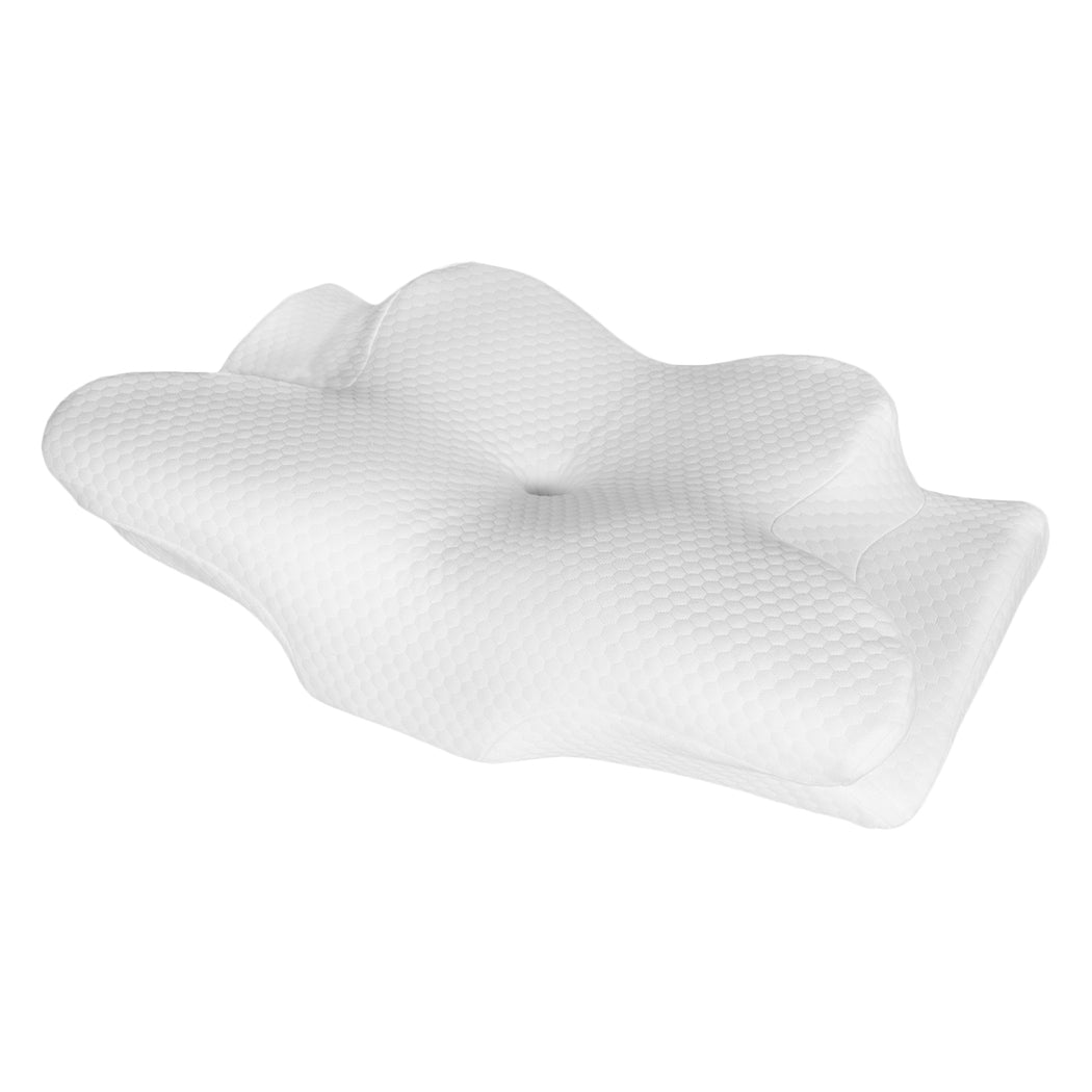 Cervical Memory Foam Neck Pillow Cooling | HomeAndLiving - 2
