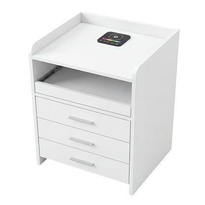 Smart Bedside Table With Wireless Charging 39.5x31.5cm