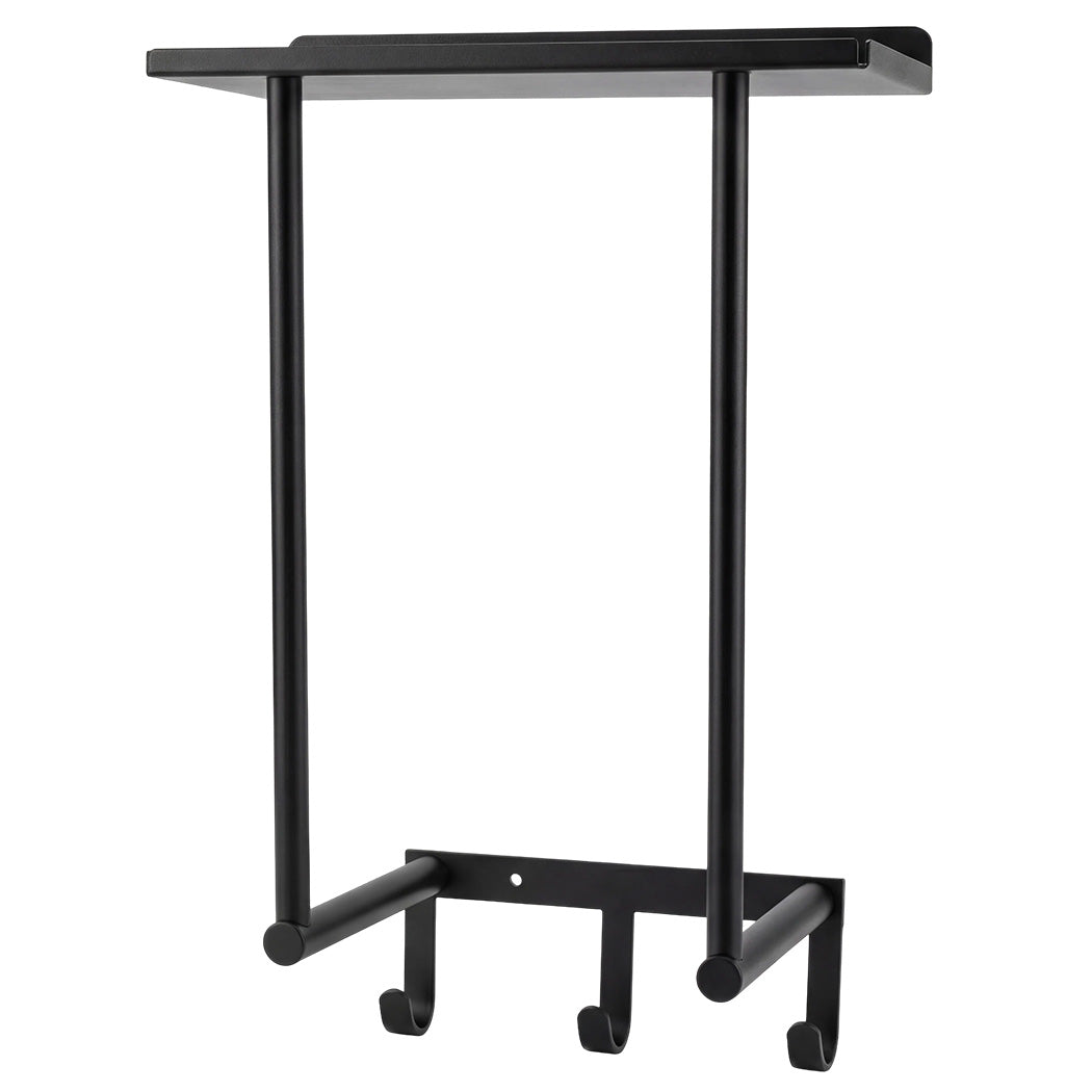 Wall Mounted Towel Rack 3 Hooks Bathroom | HomeAndLiving