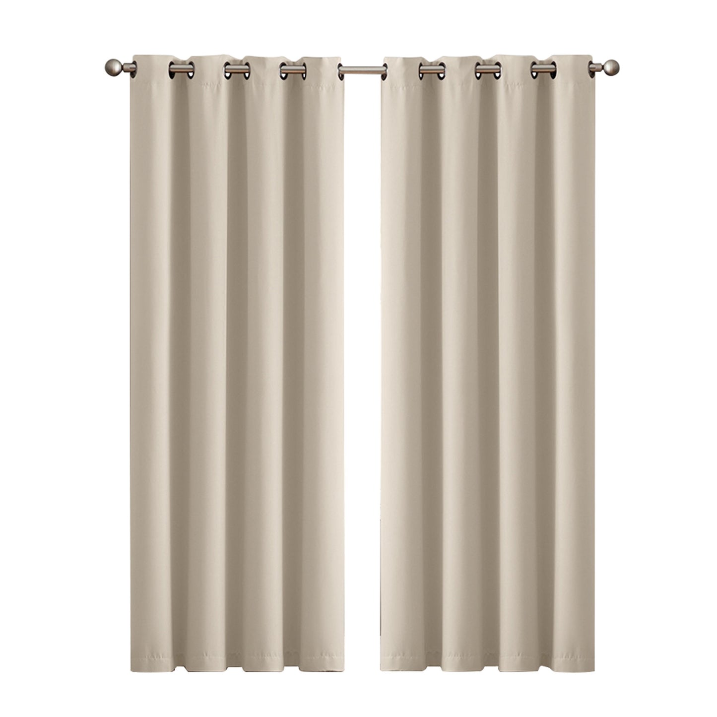 2x Blockout Curtains Panels 3 Layers Eyelet