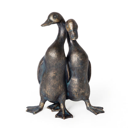 Levede Duck Garden Ornament Resin Garden Statue Home Craft Sculpture Decor Gift