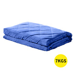 Weighted Blanket Adults Anti Blue 7KGS