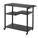 Outdoor BBQ Kitchen Cart 3 Tier Trolley | HomeAndLiving