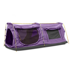 King Single Swag Camping Swags Purple