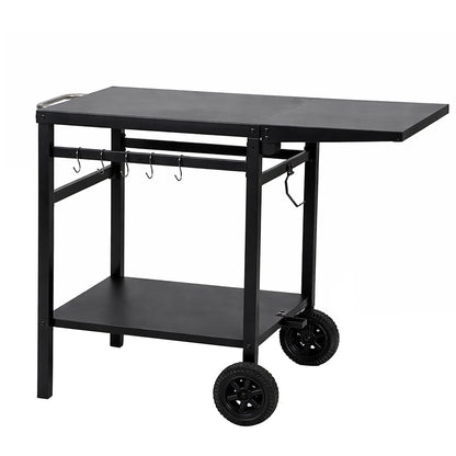 Outdoor Kitchen Cart Foldable BBQ Prep Table | HomeAndLiving