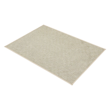 Front Door Mat Non Slip Brown 90x60cm