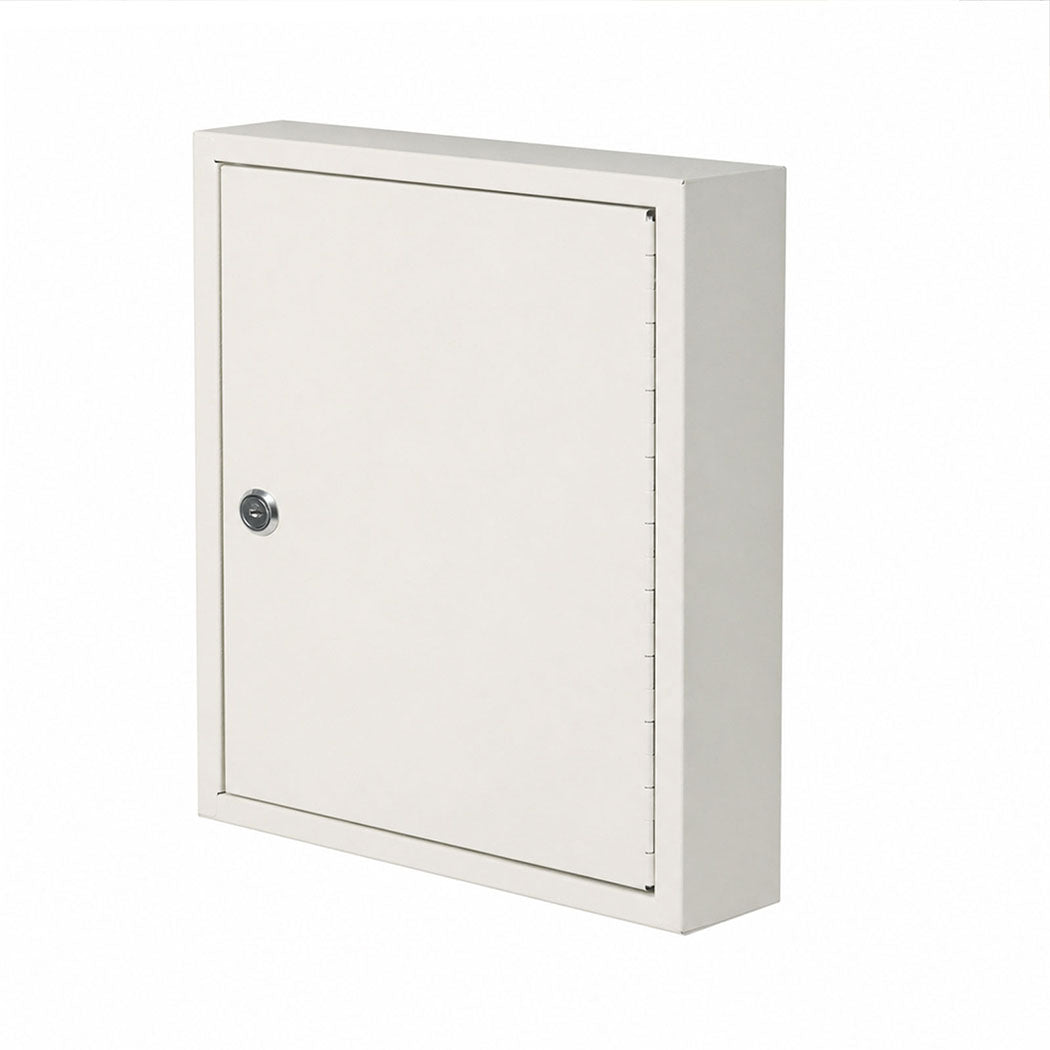 Key Safe Cabinet 42-Key Wall Mount 35x27x8cm