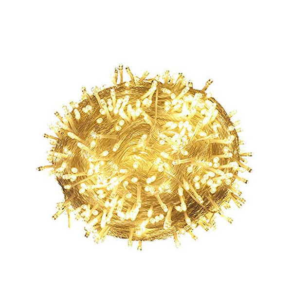  800 LED Curtain Fairy String Lights Warm White