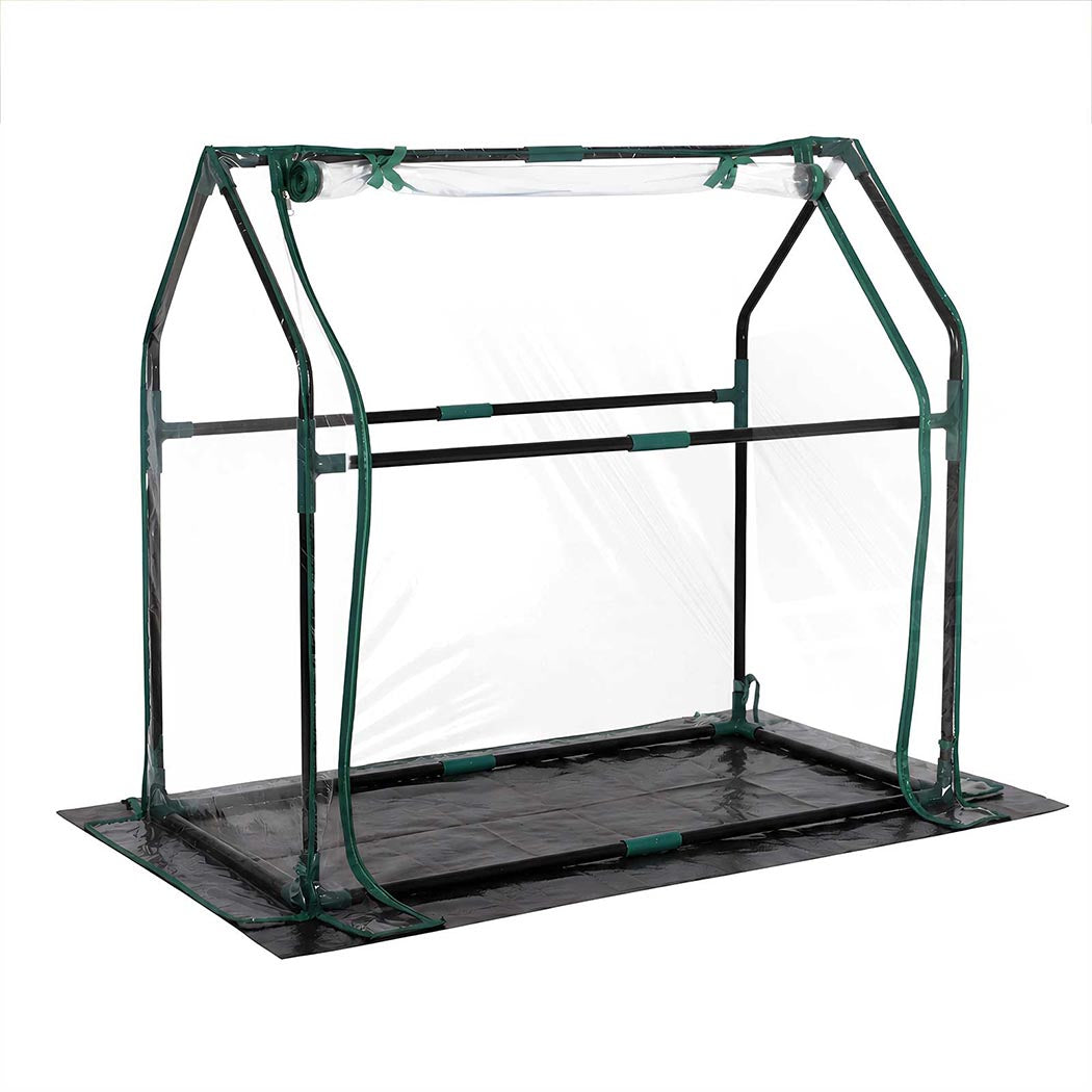 Mini Greenhouse Sturdy Zipper 93x45.3x80cm