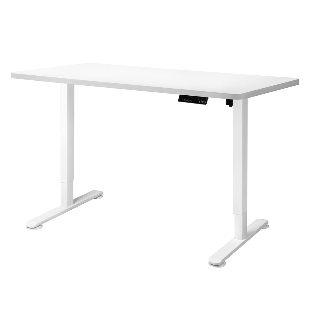 Luxury Motorised Standing Desk Height 120cm White 800x 1.5MM  Soft