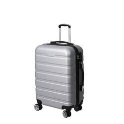 28" Luggage Case Suitcase Silver 28 inch
