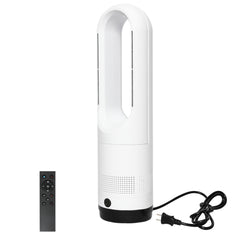 Versatile Bladeless Tower Fan 2 In 1 Cooler & Heater Fan  Premium