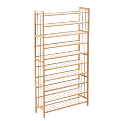 Bamboo Shoe Rack Storage Wooden