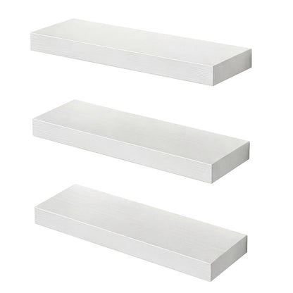 Floating Wall Shelves Set 3 MDF Display | HomeAndLiving