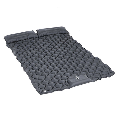 Camping Mattress Double Wide Grey 195x125x12.5cm