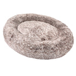 1.8m Human Size Pet Bed Fluffy Brown