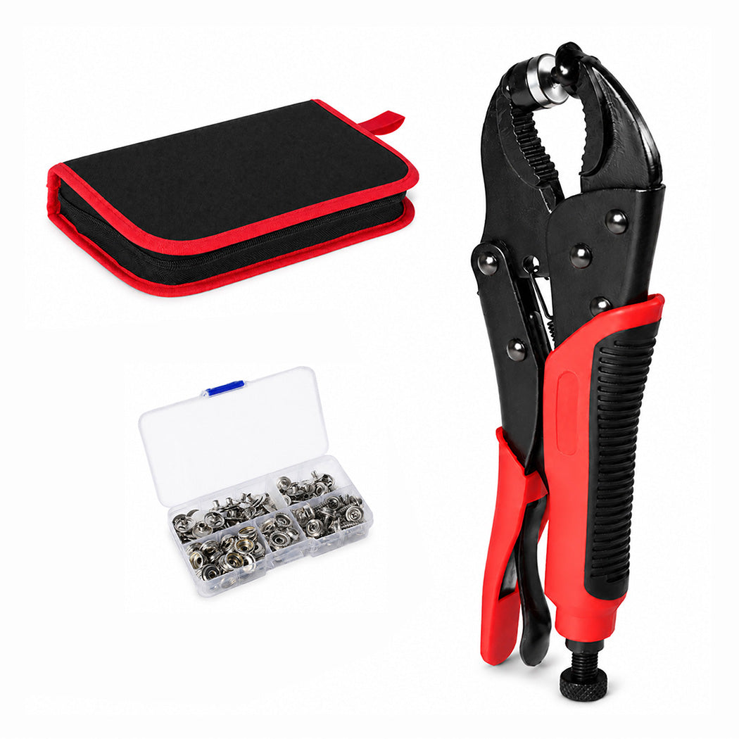 Snap Fastener Tool Adjustable Press 24x6.5x2.5cm
