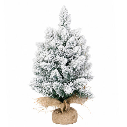 Mini Christmas Tree Snow Flocked 10.5x10.5x49cm
