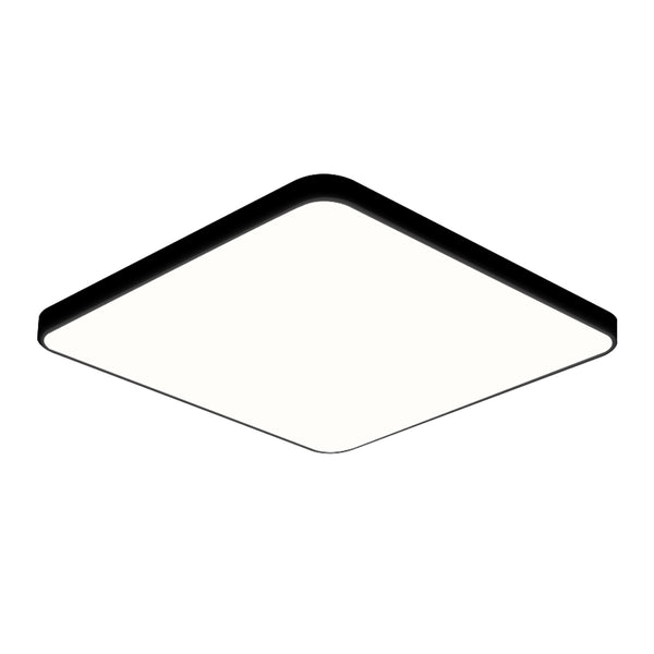  3-Colour Ultra-Thin 5CM LED Ceiling 36W Black