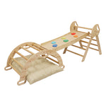 Kids Climbing Toy Set Montessori Triangle Climber | HomeAndLiving