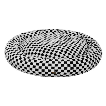 Plush Dog Bed Calming 120x120x11cm