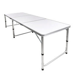 Folding Camping Table Aluminium - Silver