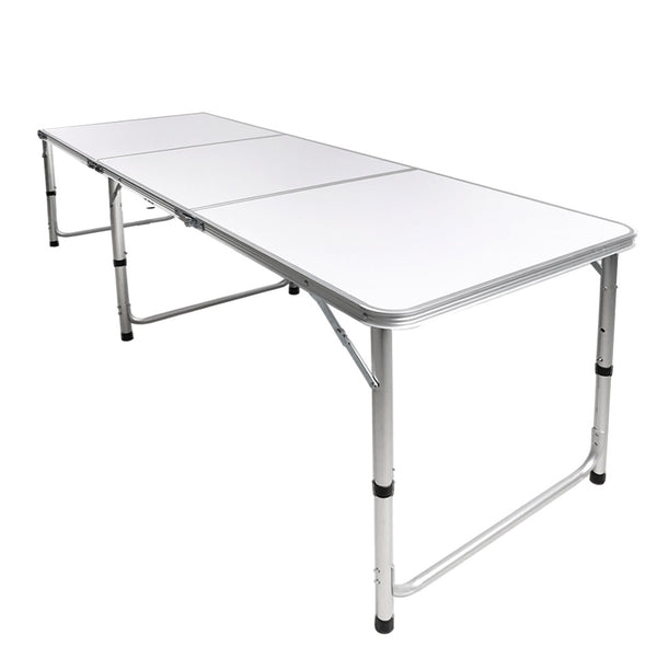  Folding Camping Table Aluminium - Silver