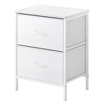 Versatile Bedside Table Storage Nightstand Bedroom Storage  Sleek