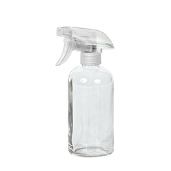 6x 500ml Clear Glass Spray Bottles Trigger